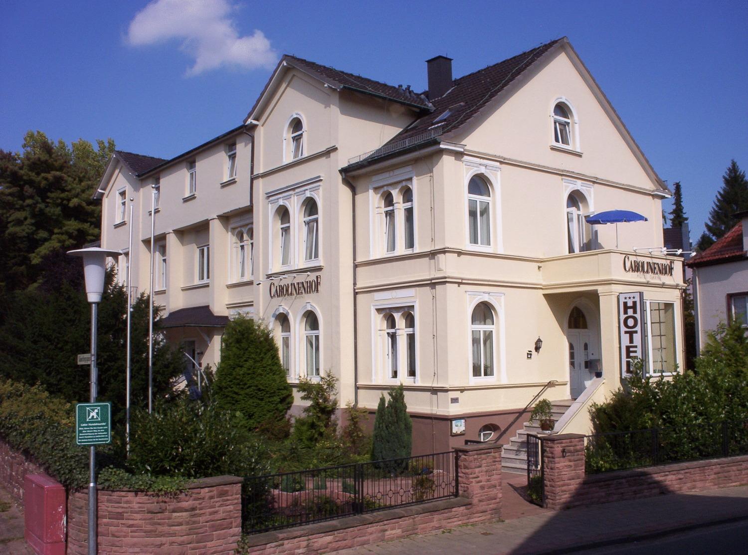 Hotel Carolinenhof Bad Pyrmont Buitenkant foto